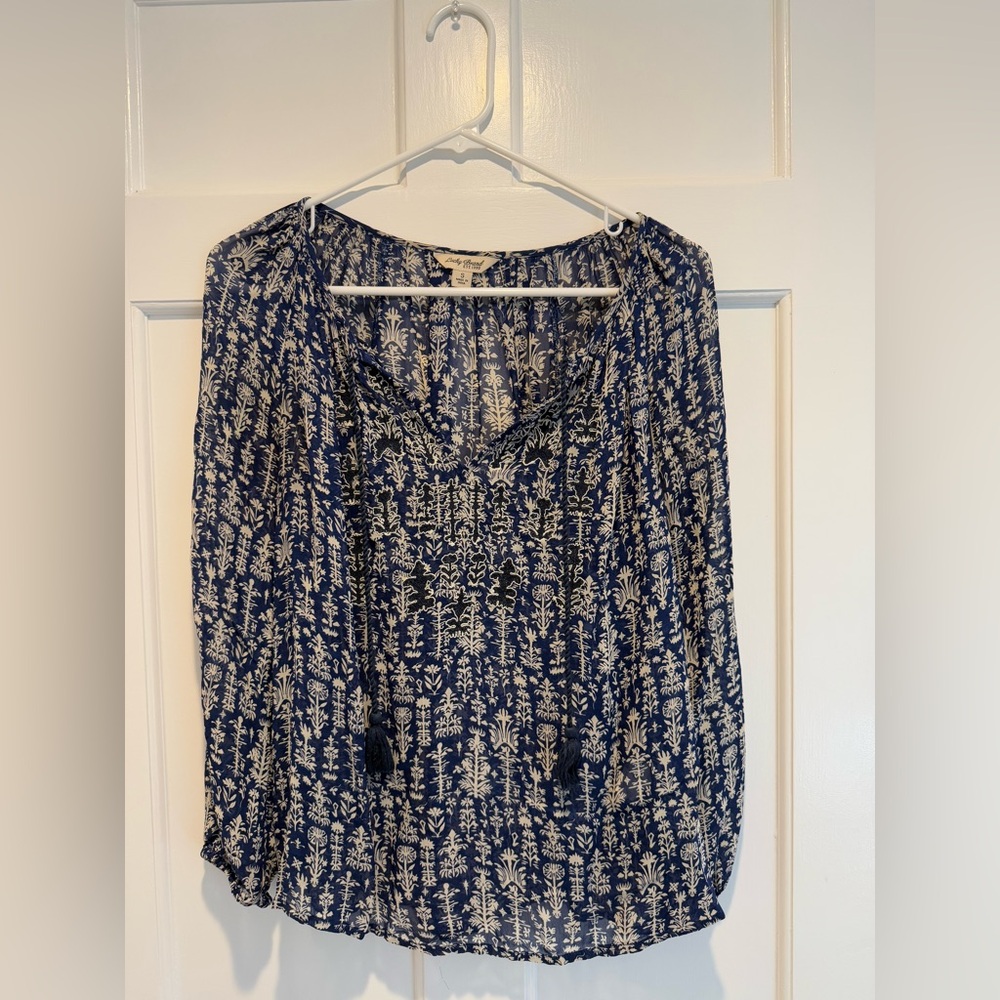 Lucky Brand blouse, size small